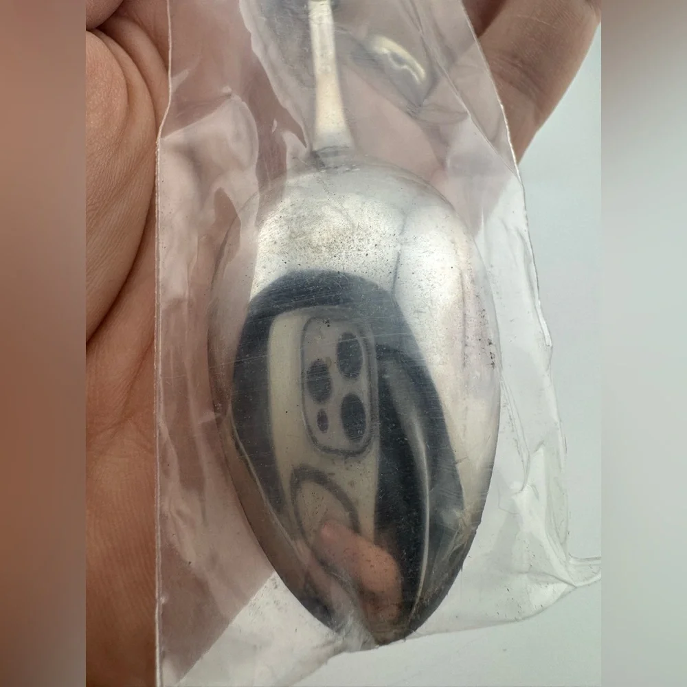 Reed & Barton Shepherd‎ Boy Christmas 1984 Engraved Spoon NIB
